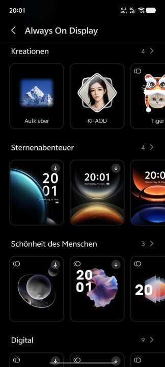 Vivo X300 Pro Display Einstellungen