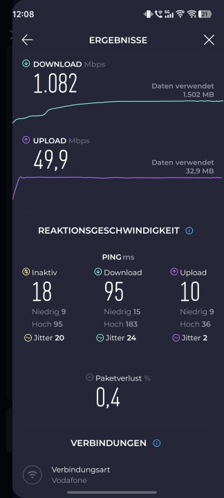 Vivo X300 Pro WLAN Test 1