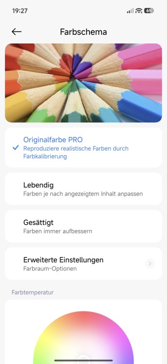Xiaomi 15T Display Einstellungen