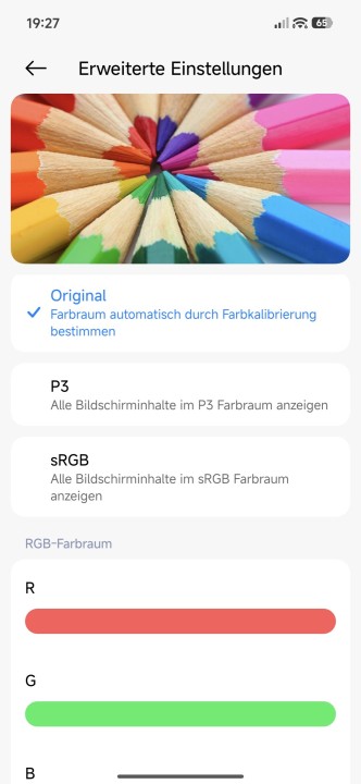 Xiaomi 15T Display Einstellungen