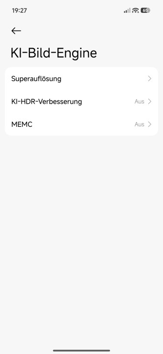 Xiaomi 15T Display Einstellungen