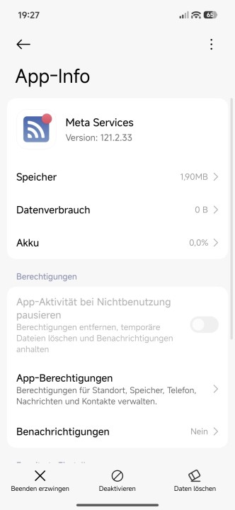 Xiaomi 15T Meta Services