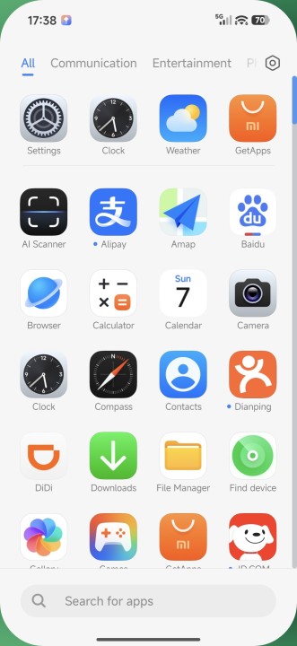 Xiaomi 17 Pro Software