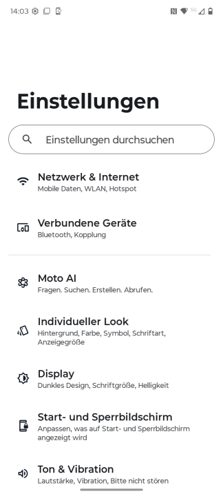Motorola Edge 60 Neo Software