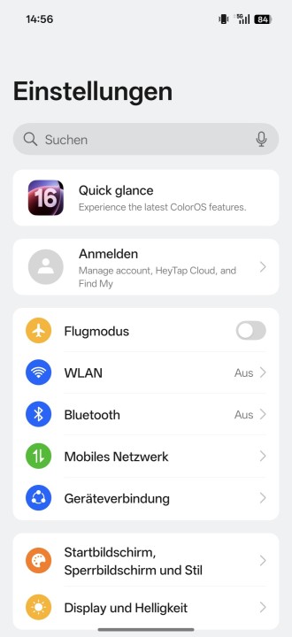 Oppo Find X9 Pro ColorOS 16 Software