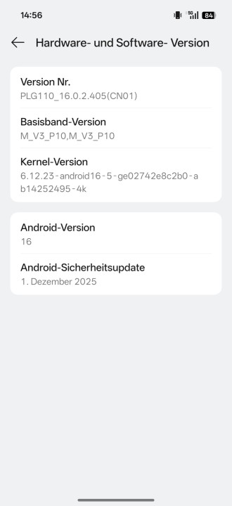 Oppo Find X9 Pro ColorOS 16 Software