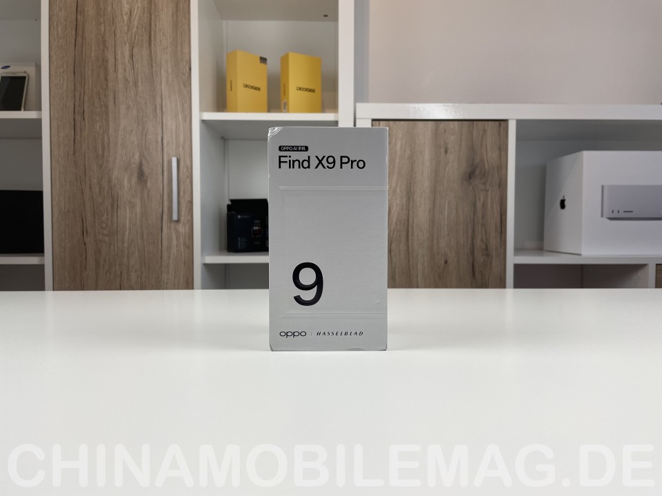 Oppo Find X9 Pro Vepackung