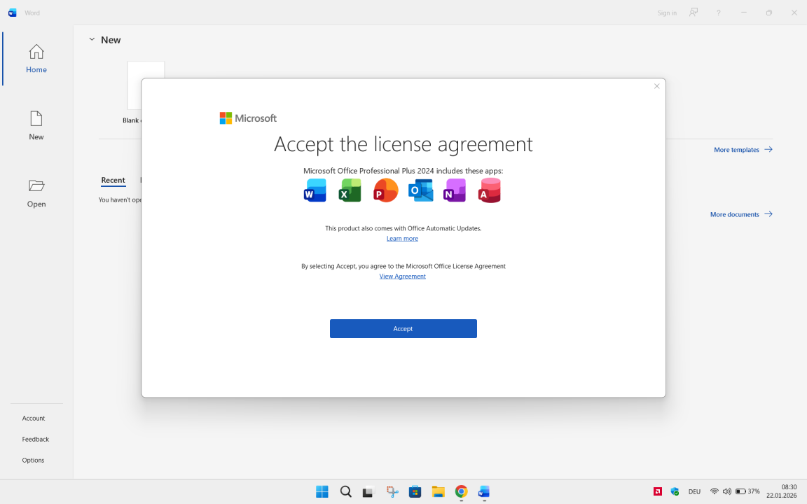 Chuwi CoreBook Air Microsoft Office