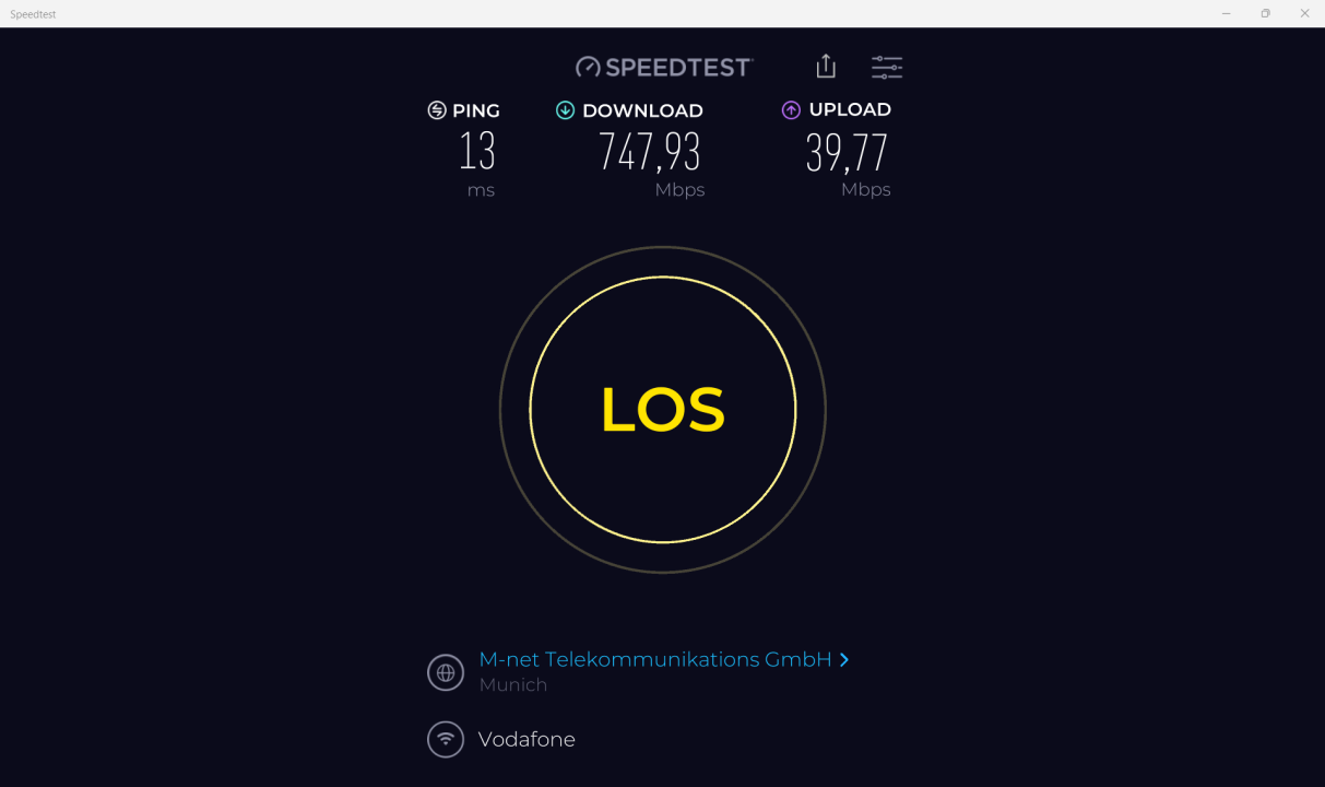 Chuwi CoreBook Air WLAN Test neben Router