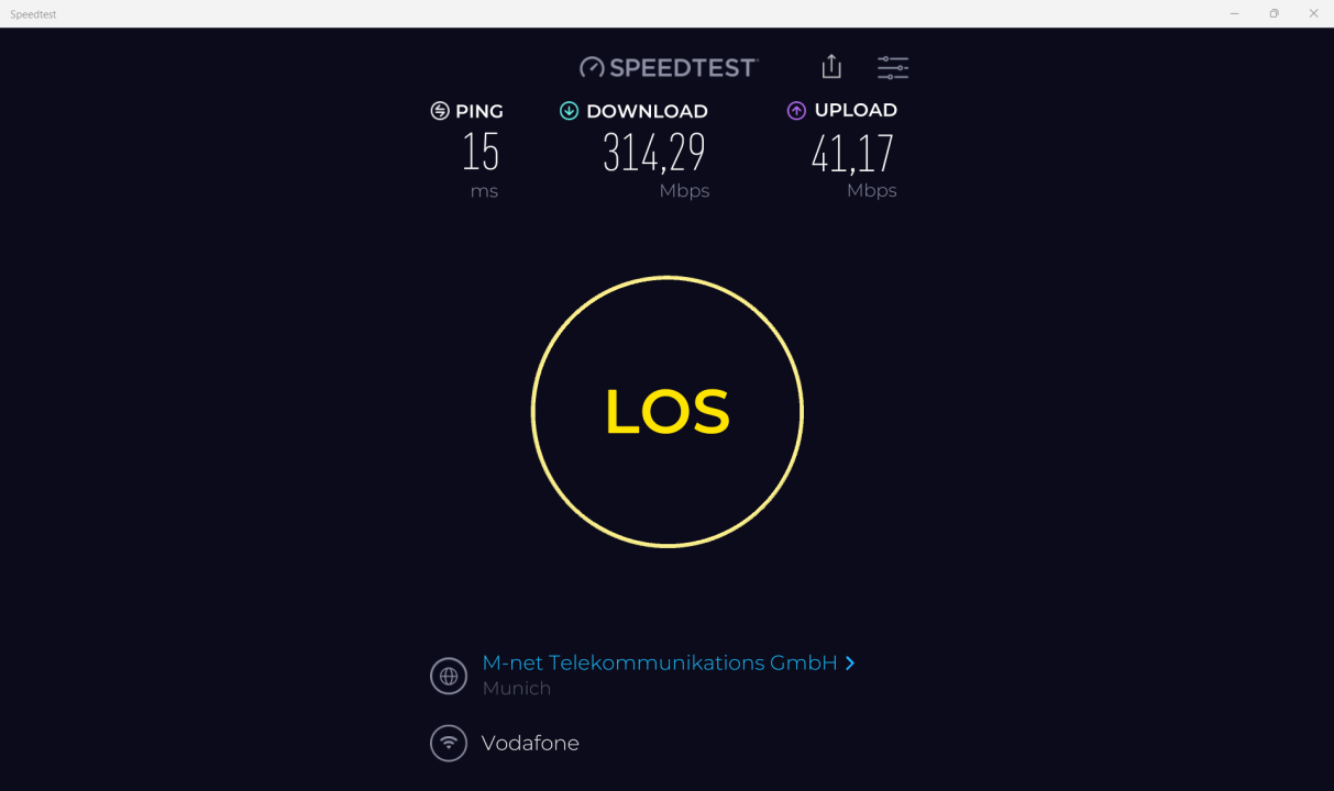Chuwi CoreBook Air WLAN Test unter Router