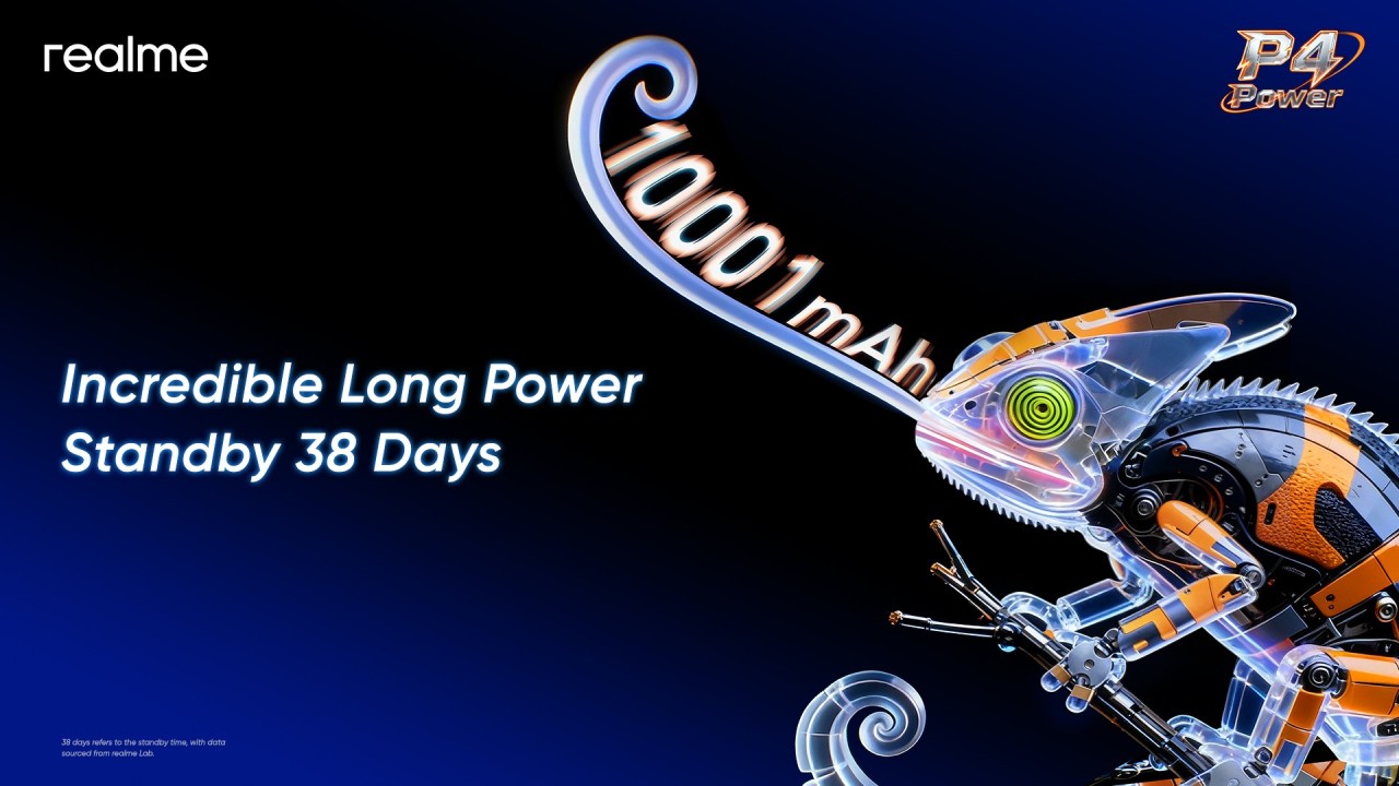 Realme P4 Power Teaser