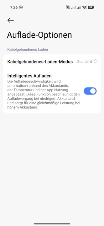 Poco F8 Pro Ladeoptionen