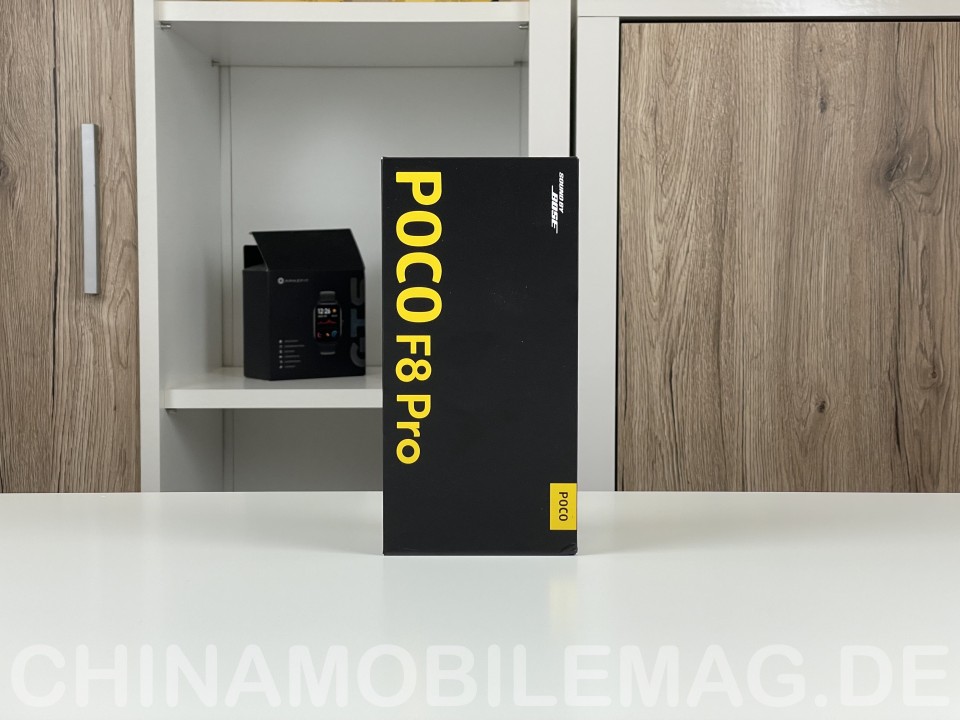 Poco F8 Pro Verpackung