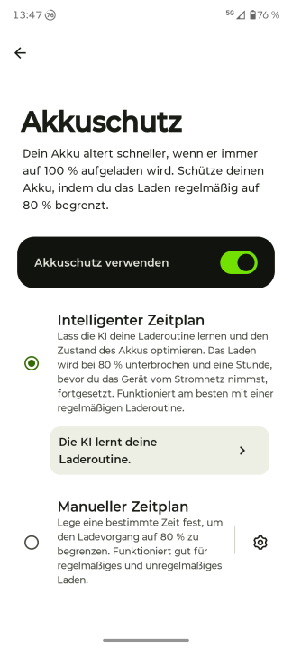Motorola Edge 70 Akkuschutz
