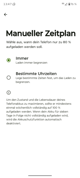 Motorola Edge 70 Akkuschutz