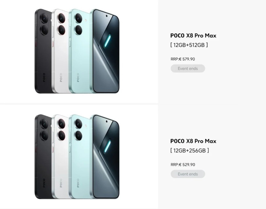 Poco X8 Pro Max Leak