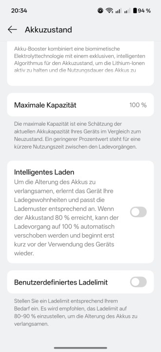 OnePlus 15 Akkuschutz