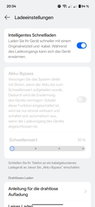 OnePlus 15 Akkuschutz