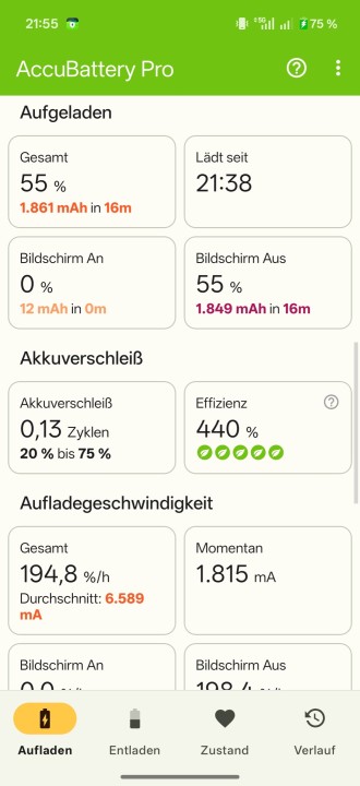 OnePlus 15 Ladezeit 1