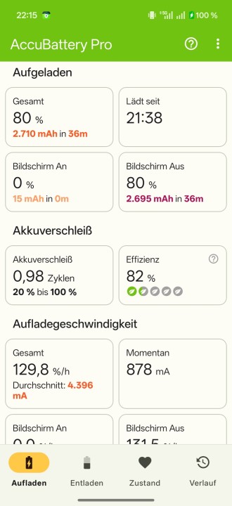 OnePlus 15 Ladezeit 2