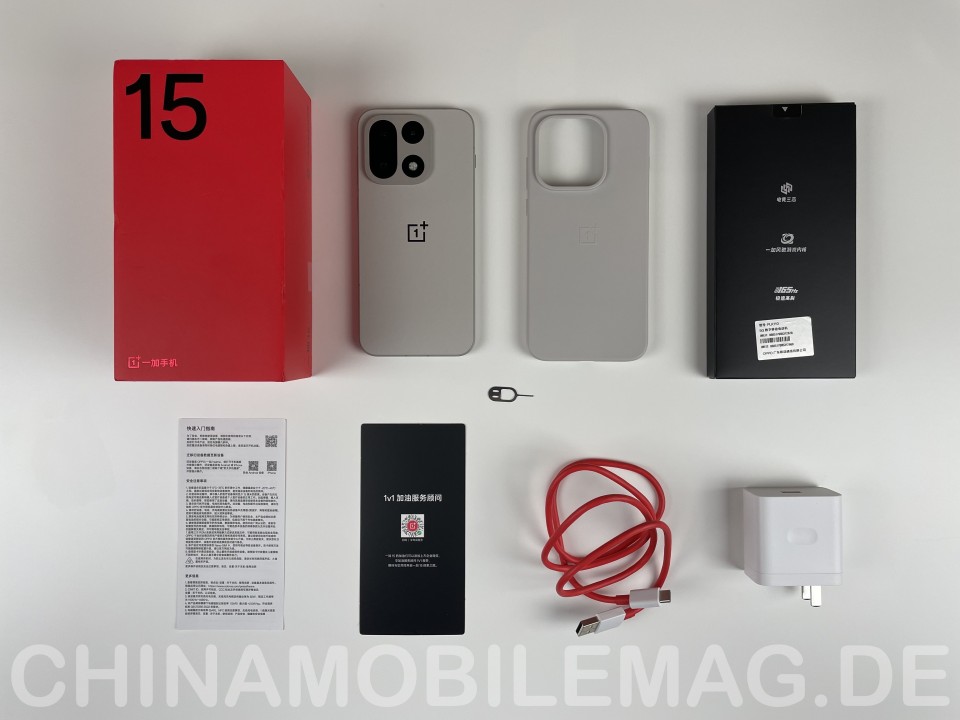 OnePlus 15 Lieferumfang