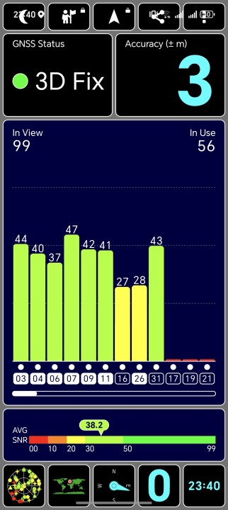 Honor Magic 8 Pro GPS Test