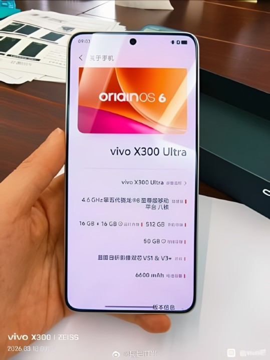 Vivo X300 Ultra Akku Leak