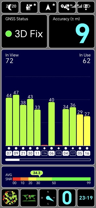 Honor Magic 8 Pro Air GPS Test