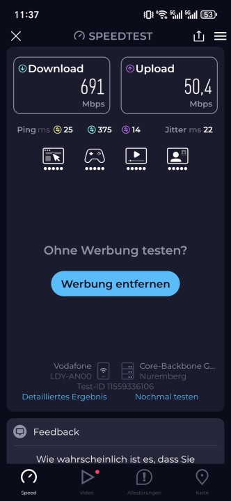 Honor Magic 8 Pro Air WLAN Test 1