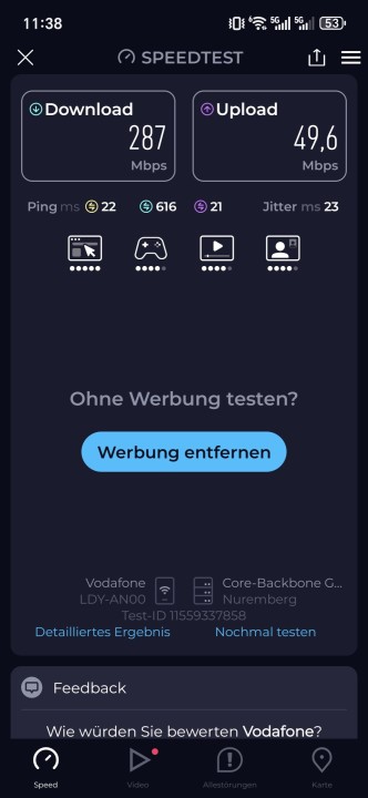 Honor Magic 8 Pro Air WLAN Test 2