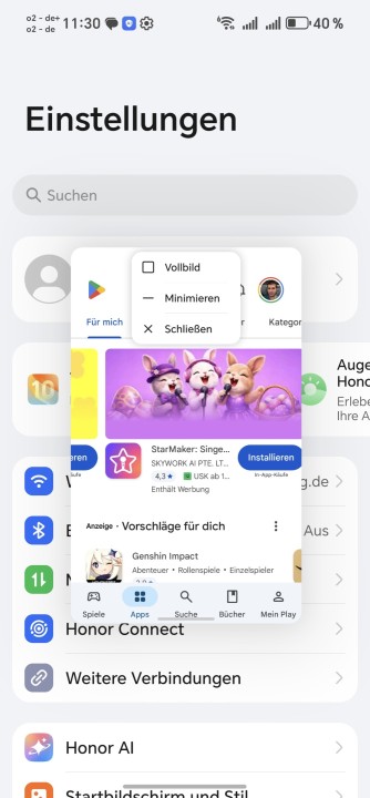 Honor 600 Software
