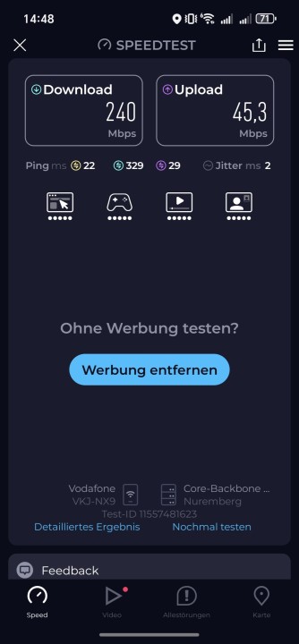 Honor 600 WLAN Test 2