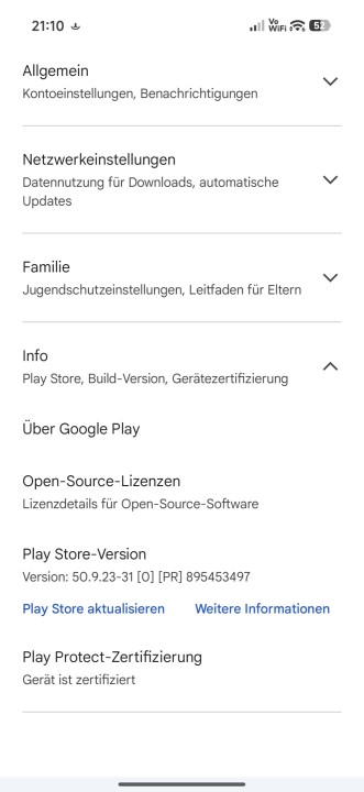 Poco X8 Pro Google Zertifizierung