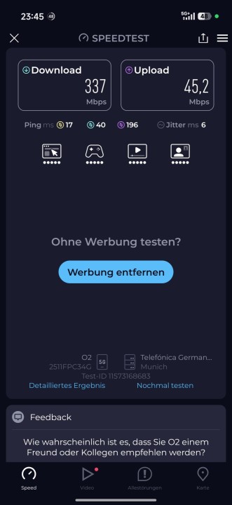 Poco X8 Pro 5G Speed Test