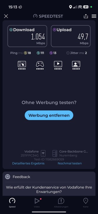 Poco X8 Pro WLAN Test 1