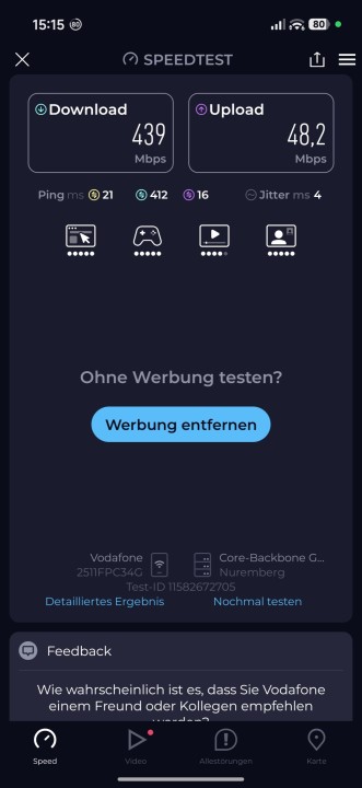 Poco X8 Pro WLAN Test 2
