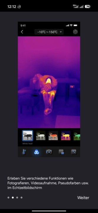 Thermal Master P3 Temp Master App Einrichtung