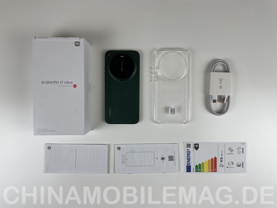 Xiaomi 17 Ultra Lieferumfang