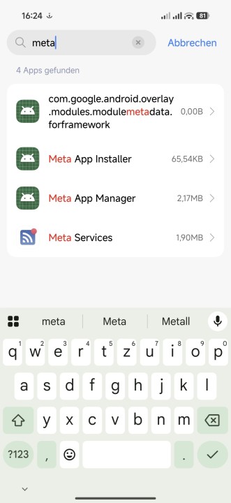 Xiaomi 17 Ultra Meta Facebook Systemdienste