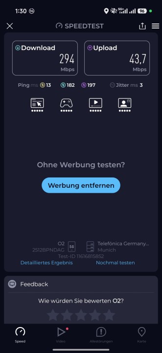 Xiaomi 17 Ultra 5G Speed Test