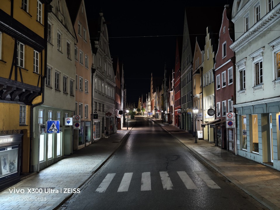 Vivo X300 Ultra Kamera Haupt Nacht