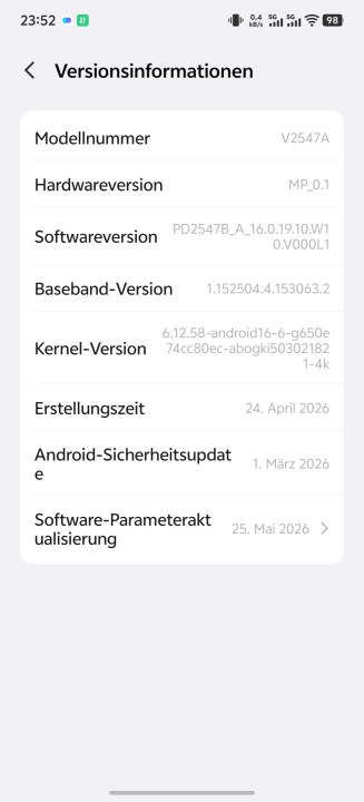 Vivo X300 Ultra Software