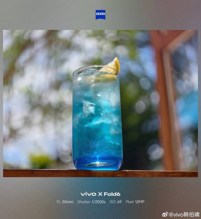 Vivo X Fold 6 Kamera Teaser