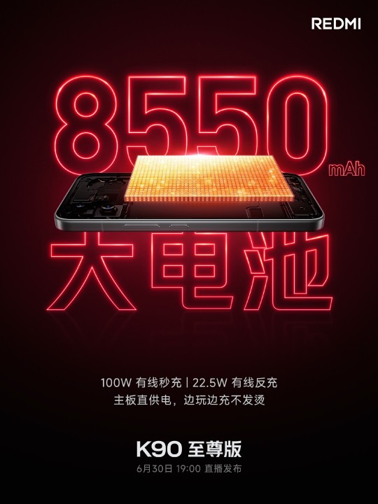 Redmi K90 Ultra Spezifikationen