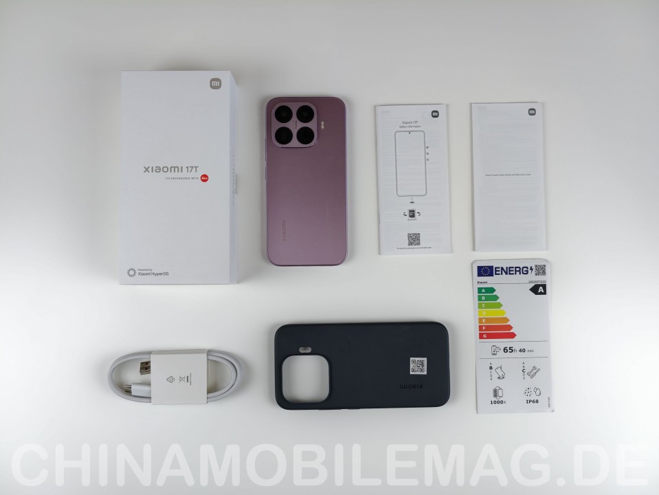 Xiaomi 17T Lieferumfang