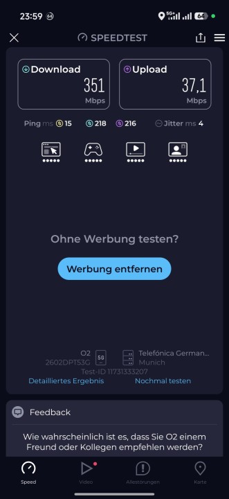Xiaomi 17T 5G Speed Test
