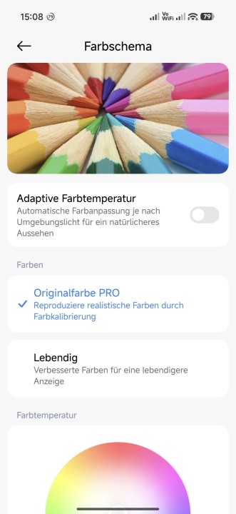 Xiaomi 17T Display Einstellungen