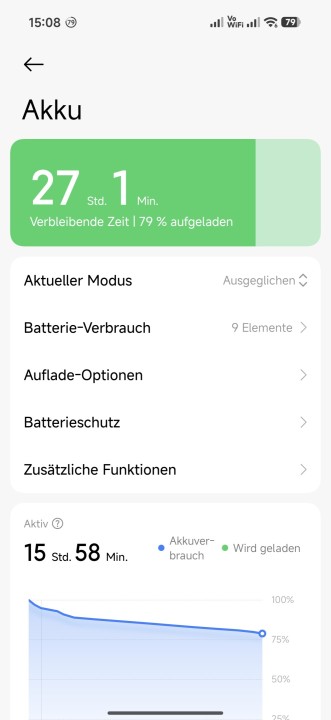 Xiaomi 17T Akku Einstellungen