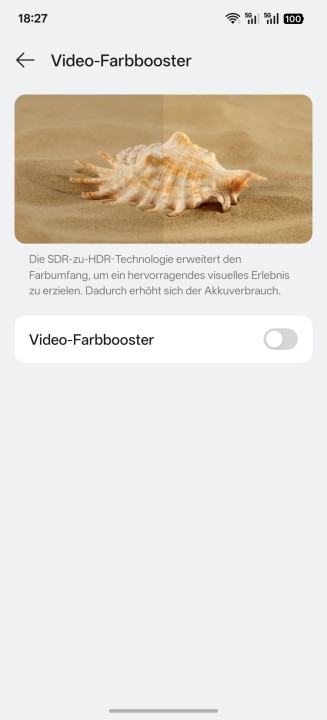 Oppo Find X9 Ultra Display Einstellungen