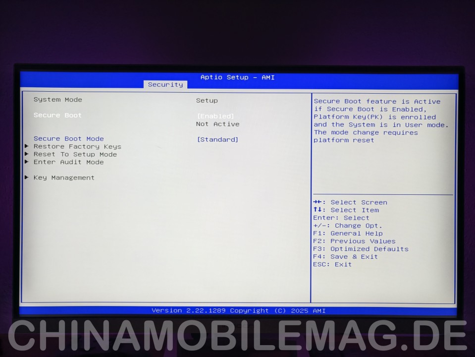 Acemagic M1 7735HS BIOS UEFI